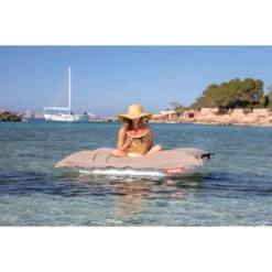 Pouf D'extérieur Fatboy Original Floatzac - Gris Taupe -Piscine Magasin 105005 pouf exterieur fatboy original floatzac gris taupe ambiance mer