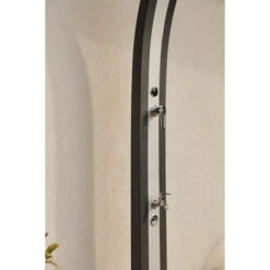 Douche Solaire Pour Piscine Formidra Spring 30 L - Anthracite / Aluminium Brossé -Piscine Magasin 211290 douche spring anthracite alu brosse corps 2