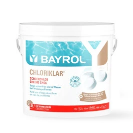 Pastilles De Chlore à Dissolution Rapide 5 Kg Bayrol Chloriklar 3 Pastilles De Chlore à Dissolution Rapide 5 Kg Bayrol Chloriklar