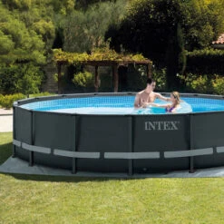 Piscine Tubulaire Ronde Intex Ultra XTR 4,88 X 1,22m 10 Piscine Tubulaire Ronde Intex Ultra XTR 4,88 X 1,22m -Piscine Magasin 26326gn piscine tubulaire intex ultra xtr frame 4 88 1 22 m couple