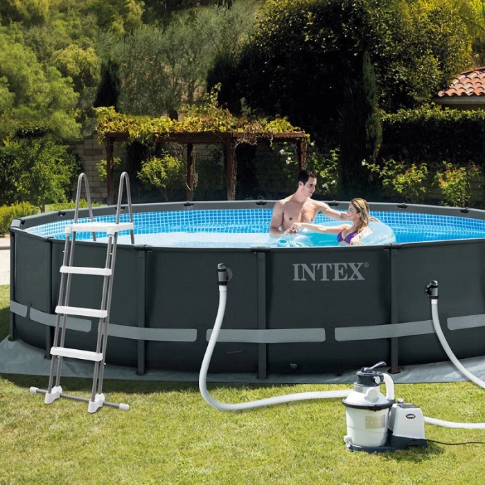 Piscine Tubulaire Ronde Intex Ultra XTR 4,88 X 1,22m 6 Piscine Tubulaire Ronde Intex Ultra XTR 4,88 X 1,22m – Image 4
