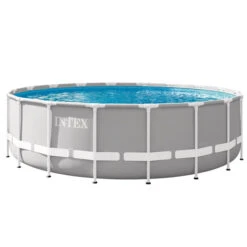 Piscine Tubulaire Ronde Intex Prism Frame 5,49 X 1,22 M