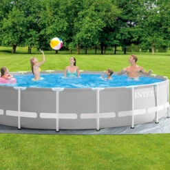 Piscine Tubulaire Ronde Intex Prism Frame 5,49 X 1,22 M 9 Piscine Tubulaire Ronde Intex Prism Frame 5,49 X 1,22 M -Piscine Magasin 26732np piscine tubulaire ronde intex prism frame 5 49 1 22 m famille 2