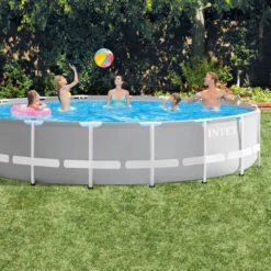 Piscine Tubulaire Ronde Intex Prism Frame 5,49 X 1,22 M 10 Piscine Tubulaire Ronde Intex Prism Frame 5,49 X 1,22 M -Piscine Magasin 26732np piscine tubulaire ronde intex prism frame 5 49 1 22 m famille