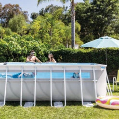 Piscine Tubulaire Rectangulaire Intex Prism Frame Clearview 4 X 2 X 1,22 M 16 Piscine Tubulaire Rectangulaire Intex Prism Frame Clearview 4 X 2 X 1,22 M -Piscine Magasin 26770np kit piscine clearview rectangulaire 3