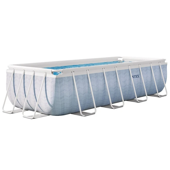 Piscine Tubulaire Rectangulaire Intex Chevron 4 X 2 X 1 M 3 Piscine Tubulaire Rectangulaire Intex Chevron 4 X 2 X 1 M