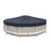 Bâche D'hivernage Pour Piscine Tubulaire Ronde Intex Ø 5,49 M -Piscine Magasin 28085 fondblanc