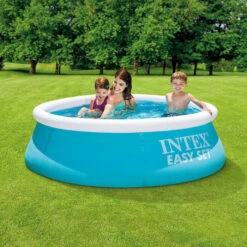 Devant -Piscine Magasin 28101np piscine autoportee intex easy set 183 51 ambiance