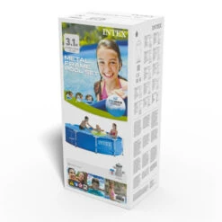 Piscine Tubulaire Intex Metal Frame 3,05 X 0,76 M + Épurateur 1 M³/h -Piscine Magasin 28202np piscine metalframe pool 305 76 epurateur intex packaging