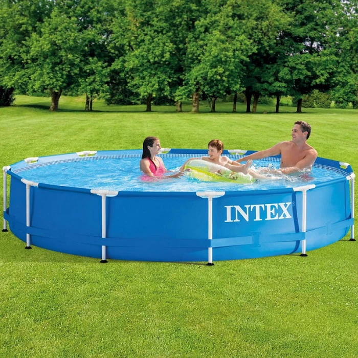 Piscine Tubulaire Intex Metal Frame 3,66 X 0,76 M + épurateur 1,7 M³/h 6 Piscine Tubulaire Intex Metal Frame 3,66 X 0,76 M + épurateur 1,7 M³/h – Image 4