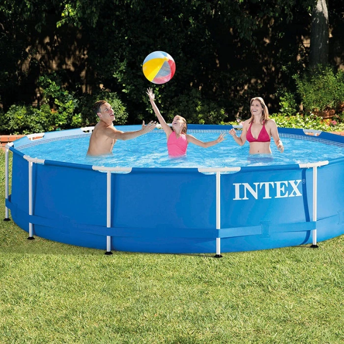 Piscine Tubulaire Intex Metal Frame 3,66 X 0,76 M + épurateur 1,7 M³/h 7 Piscine Tubulaire Intex Metal Frame 3,66 X 0,76 M + épurateur 1,7 M³/h – Image 5