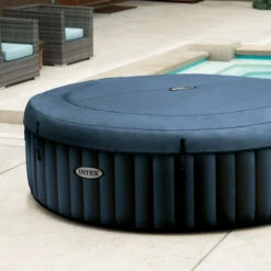 Spa Gonflable Intex PureSpa Blue Navy 6 Places -Piscine Magasin 28432ex spa gonflable intex purespa blue navy 6 places couverture
