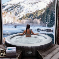 Spa Gonflable Intex PureSpa Baltik 4 Places -Piscine Magasin 28440ex spa gonflable baltik 4 places 2 1 1