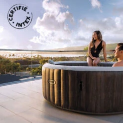 Spa Gonflable Intex PureSpa Baltik 4 Places -Piscine Magasin 28440ex spa gonflable baltik 4 places 3 min