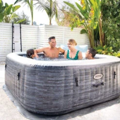 Spa Gonflable Intex Pure Spa Ardoise 6 Places - Emplacement Cartouches S2 -Piscine Magasin 28452np spa gonflable ardoise 6 places 3