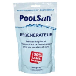 Kit De Traitement Sans Chlore Poolsan Pour Piscine De 5 à 20 M³ -Piscine Magasin 342 kit traitement sans chlore poolsan piscine 5 20m3 regenerateur
