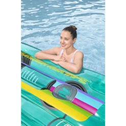 Matelas Gonflable De Piscine Bestway Retro Beats -Piscine Magasin 43649 bouee gonflable bestway retro beats ambiance 2