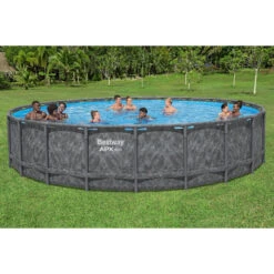 Piscine Tubulaire Ronde Bestway APX 365 6,71 X 1,32 M + Filtration + Accessoires 12 Piscine Tubulaire Ronde Bestway APX 365 6,71 X 1,32 M + Filtration + Accessoires -Piscine Magasin 561jz piscine tubulaire ronde bestway apx 365 671 132 ambiance
