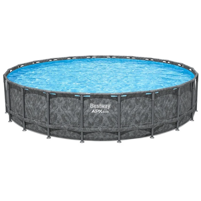 Piscine Tubulaire Ronde Bestway APX 365 6,71 X 1,32 M + Filtration + Accessoires 3 Piscine Tubulaire Ronde Bestway APX 365 6,71 X 1,32 M + Filtration + Accessoires