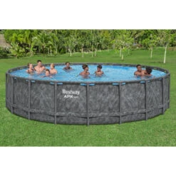 Piscine Tubulaire Ronde Bestway APX 365 6,10 X 1,32 M + Filtration + Accessoires 10 Piscine Tubulaire Ronde Bestway APX 365 6,10 X 1,32 M + Filtration + Accessoires -Piscine Magasin 561ke piscine tubulaire ronde bestway apx 365 610 132 ambiance