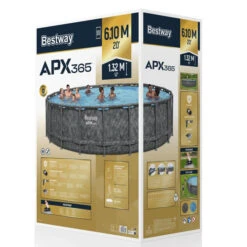 Piscine Tubulaire Ronde Bestway APX 365 6,10 X 1,32 M + Filtration + Accessoires 13 Piscine Tubulaire Ronde Bestway APX 365 6,10 X 1,32 M + Filtration + Accessoires -Piscine Magasin 561ke piscine tubulaire ronde bestway apx 365 610 132 packaging