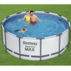 Piscine Tubulaire Ronde Bestway Steel Pro Max™ 366 X 122 Cm -Piscine Magasin 56420 ambiance