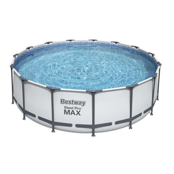 Piscine Tubulaire Ronde Bestway Steel Pro Max 4,57 X 1,22 M