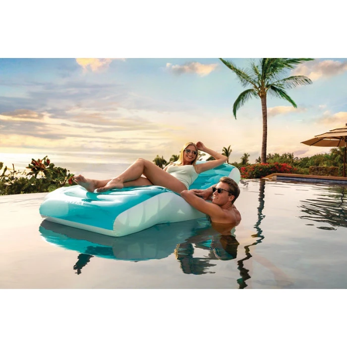 Matelas Gonflable Lounge De Piscine Intex Lagon 4 Matelas Gonflable Lounge De Piscine Intex Lagon – Image 2