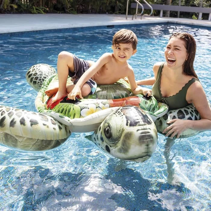 Tortue De Mer Tropicale Gonflable à Chevaucher Intex 4 Tortue De Mer Tropicale Gonflable à Chevaucher Intex – Image 2