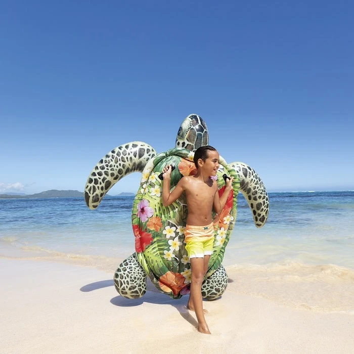 Tortue De Mer Tropicale Gonflable à Chevaucher Intex 5 Tortue De Mer Tropicale Gonflable à Chevaucher Intex – Image 3