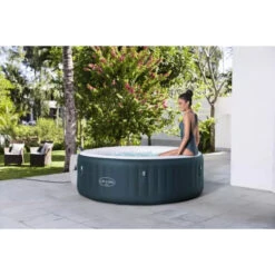 Spa Gonflable Bestway Lay-Z-Spa MIAMI EnergySense Airjet 6 Places -Piscine Magasin 6001d spa gonflable bestway lay z spa miami airjet 6 places ambiance 2 1