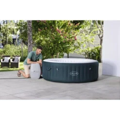 Spa Gonflable Bestway Lay-Z-Spa MIAMI EnergySense Airjet 6 Places -Piscine Magasin 6001d spa gonflable bestway lay z spa miami airjet 6 places gonflage 1