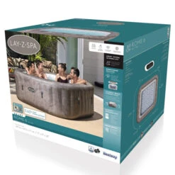 Spa Gonflable Bestway Lay-Z-Spa ROME EnergySense Airjet 6 Places 17 Spa Gonflable Bestway Lay-Z-Spa ROME EnergySense Airjet 6 Places -Piscine Magasin 6001k6spa gonflable bestway lay z spa rome airjet 6 places packaging