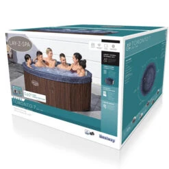 Spa Semi-rigide Bestway Lay-Z-Spa TORONTO Smart Airjet 7 Places -Piscine Magasin 6001w spa semi rigide bestway lay z spa toronto smart airjet 7 places packaging