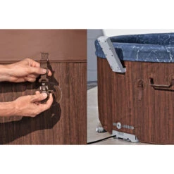 Spa Semi-rigide Bestway Lay-Z-Spa TORONTO Smart Airjet 7 Places -Piscine Magasin 6001w spa semi rigide bestway lay z spa toronto smart airjet 7 places ultrafit 1