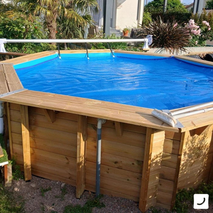 Bâche à Bulles Pour Piscine Ubbink - Ø 430 Cm 4 Bâche à Bulles Pour Piscine Ubbink - Ø 430 Cm – Image 2