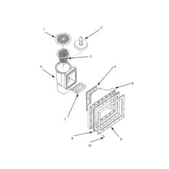 Ubbink Joints Skimmer Bouches Large Et étroite -Piscine Magasin 7514496 schema skimmer joint ubbink