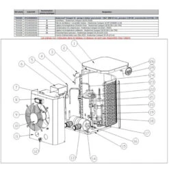 DESTOCKAGE - Contrôleur Pour Pompe à Chaleur Ubbink Heatermax Compact 10/20 M³ -Piscine Magasin 7534331 controleur pompe chaleur ubbink heatermax compact 10 schema