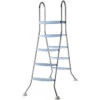 Échelle Acier Inoxydable GRE Pour Piscine De Hauteur < 1,42 M -Piscine Magasin ar11680 echelle inox gre piscine 1 42m