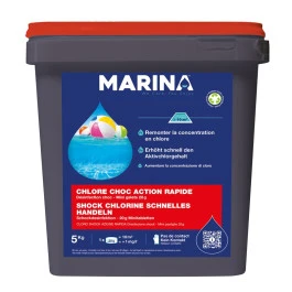 Marina Désinfection Choc - Mini-galets Chlore Choc Action Rapide 5kg 3 Marina Désinfection Choc - Mini-galets Chlore Choc Action Rapide 5kg