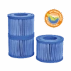 Lot De 3 Cartouches Antibactériennes De Spa Netspa Vita Premium -Piscine Magasin cartouche bacti stop 1