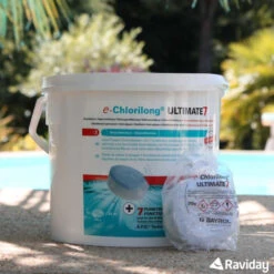 Bayrol E.Chlorilong Ultimate 7 - Galets De Chlore Bi-phases 7 Fonctions 10,2kg -Piscine Magasin chlore 7 fonctions bayrol e chlorilong ultimate 7 raviday min