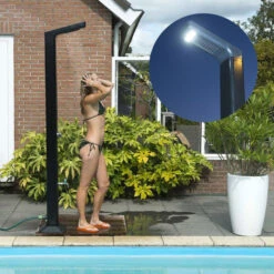 Douche Solaire Pour Piscine Ubbink Solaris Premium LED 35 Litres