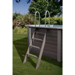 GRE Piscine Rectangulaire Composite Gré Avantgarde - 6,06 X 3,26 X 1,24 M + LED -Piscine Magasin echelle piscine composite gre 2 1