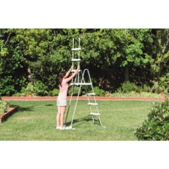 RECONDITIONNE - Échelle D'accès Piscine 1,22 M Intex -Piscine Magasin intex echelle acces piscine 122 cm 28073 1 1