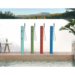 Douche Solaire Jolly Go 20L-Bleu Capri 7 Douche Solaire Jolly Go 20L-Bleu Capri -Piscine Magasin jolly go galerie 06