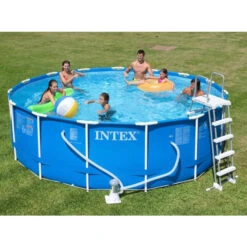 Devant -Piscine Magasin kit piscine intex metal frame 457 122 28236fr