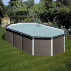 Devant -Piscine Magasin kpcov6650 piscine ovale composite gre 664 386 154cm new ambiance
