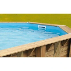 Liner Pour Piscine En Bois Ubbink - 400 X 550 Cm - Bleu