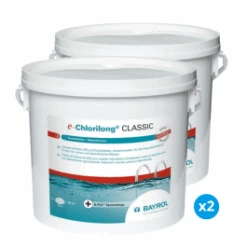Lot De 2 E.Chlorilong Classic Bayrol - Galets De Chlore à Dissolution Lente Et Régulière 5kg